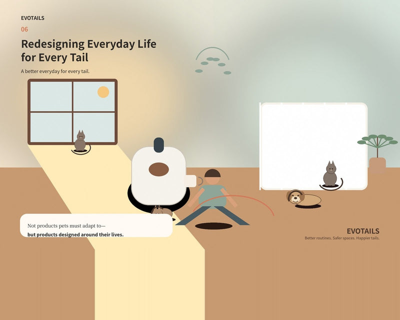 "From Every Rescue, Redesigning Daily Life for Every Tail."