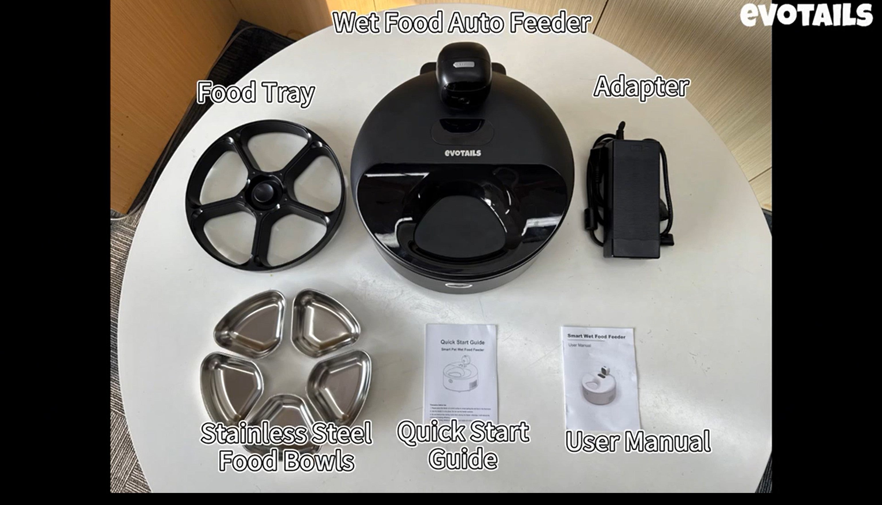 EVOTAILS Smart Wet Food Feeder