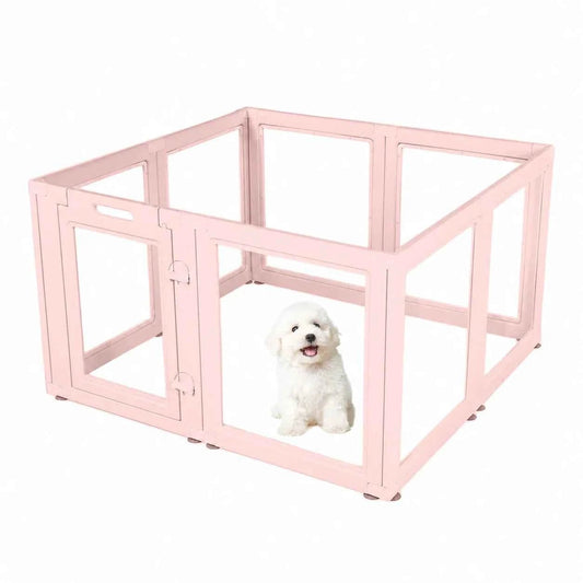 EVOTAILS Clear Acrylic Pet Playpen Kit - Evotails