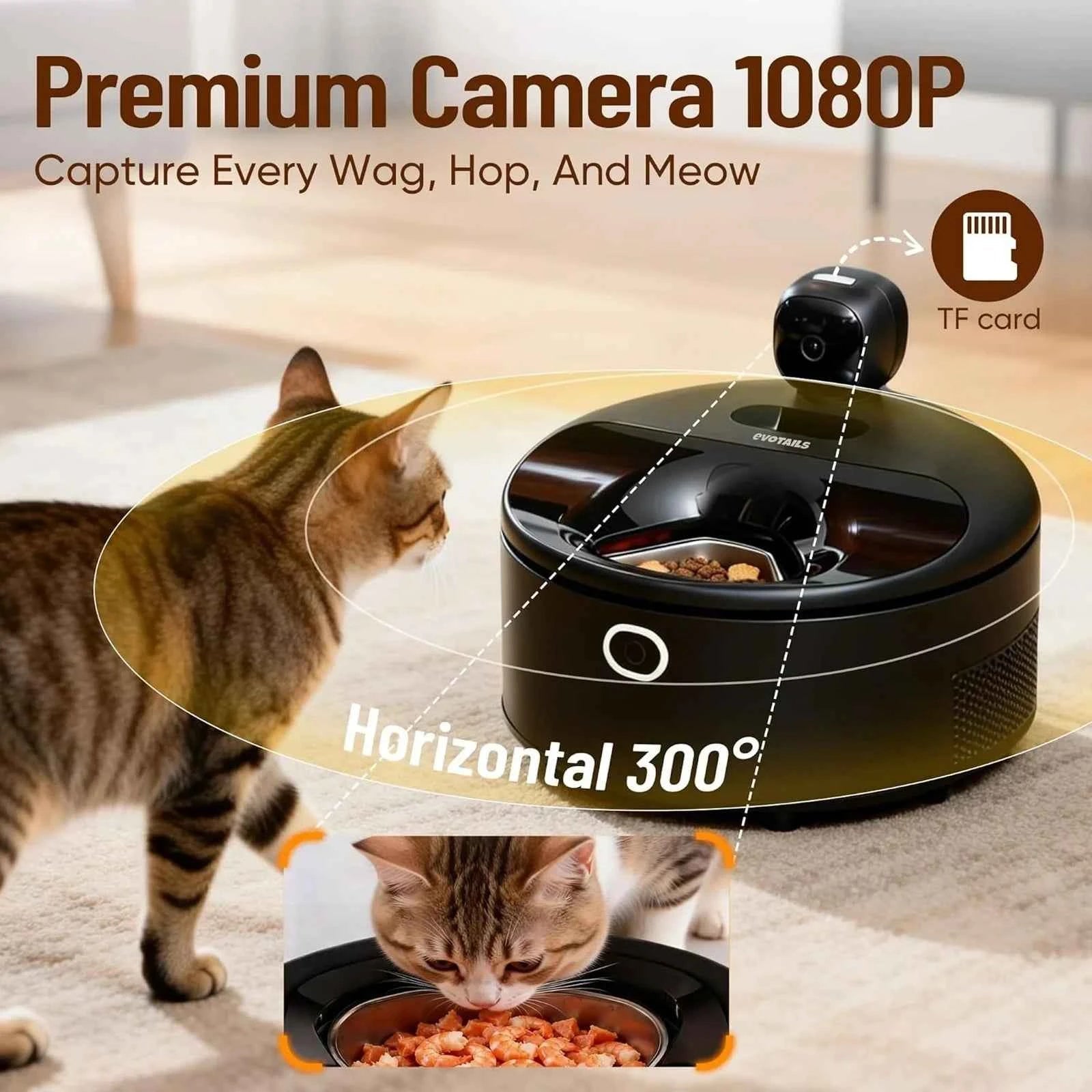 EVOTAILS Smart Wet Food Feeder - Evotails
